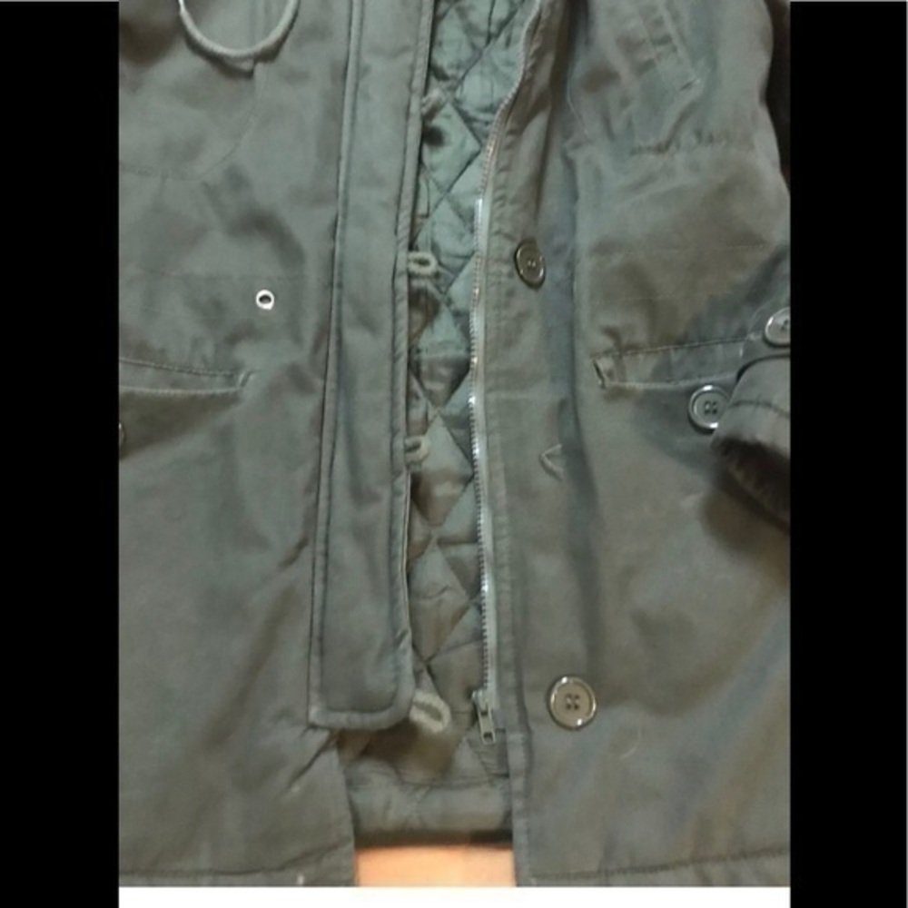 Forest Green Jacket Size Small - image 3